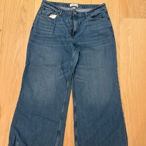Abercrombie Wide Leg Jeans - Curve Love 33